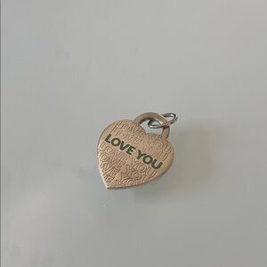 Heart-Shaped Silver Pendant